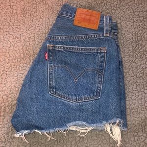 Levi 501 jean shorts